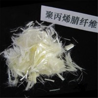 工業(yè)級(jí)聚丙烯腈纖維 抗裂耐拉短纖維 混土瀝青路面用料