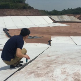 景觀湖防水毯  濕地公園用天然鈉基膨潤土防水毯   垃圾填埋場防水毯  園林景觀防水毯