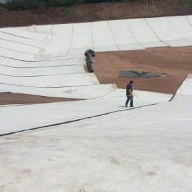 成都天然鈉基膨潤土防水毯   覆膜防水毯  不覆膜防水毯  人工湖防滲 景觀園林防滲