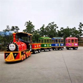 供應(yīng)公園觀光小火車(chē) 電動(dòng)無(wú)軌觀光小火車(chē) 廠家直銷(xiāo)