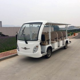 非封閉式電動觀光車 14座 72V 白色 續(xù)駛里程110-120km