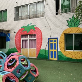 幼兒園外墻彩繪報價 全包一口價 按真實繪畫面積計算 實惠價格做優(yōu)質墻繪