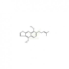 7-異戊烯氧基-gamma-花椒堿維克奇生物實(shí)驗室中藥對照品