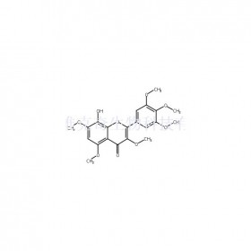 8-羥基-3,5,7,3',4',5'-六甲氧基黃酮維克奇生物實驗室中藥對照品