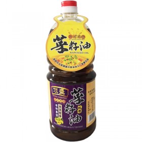 頂盛醇香1.8升菜籽油非轉(zhuǎn)基因炒菜用油植物油菜籽油招商一件代發(fā)