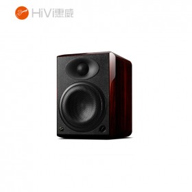 HiVi/惠威音箱H5 家用音響2.0聲道 家庭影院音響 有源書架式監(jiān)聽音響設(shè)備