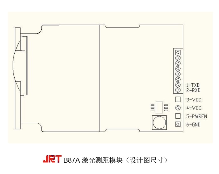 150m單點激光測距模塊設(shè)計圖