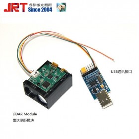 150m激光測距模塊成都公司 LiDAR 車輛測距傳感器 100hz高頻雷達(dá)測距模組 USB紅外激光測距傳感器 Tof傳感器