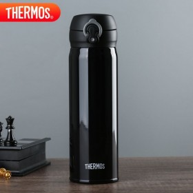 THERMOS膳魔師保溫杯500ml男女士車(chē)載不銹鋼系列保溫保冷杯JNL-501 CBK