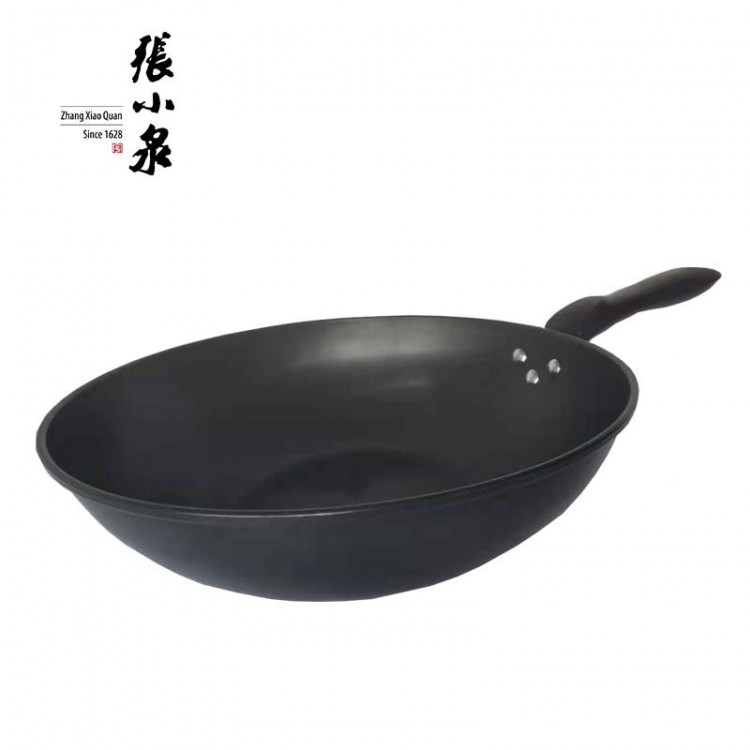 節(jié)能精鐵炒鍋  32cm無涂層鍋具C30190200