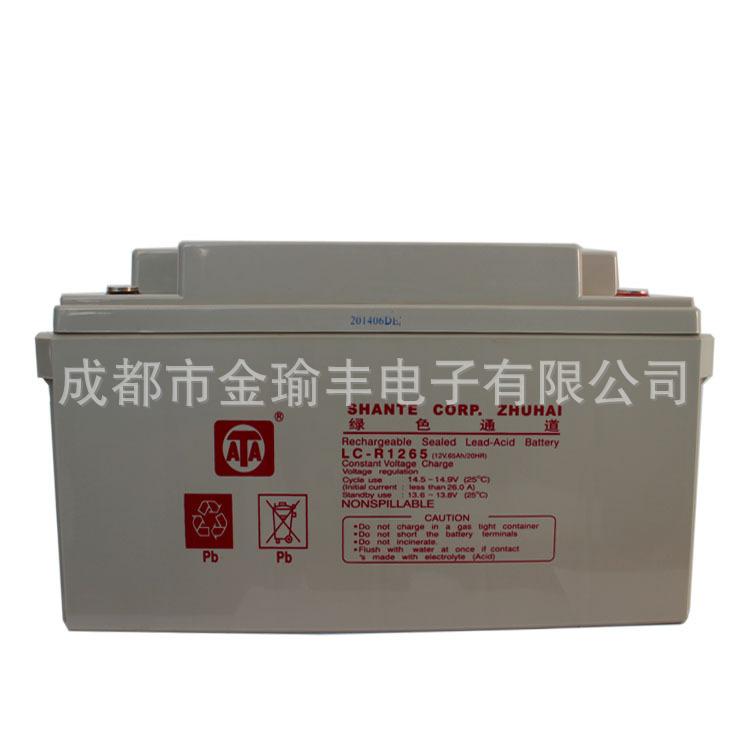 UPS專用蓄電池 ATA電池 12V65AH 膠體電池（廠家批發(fā)）