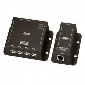 ATEN 宏正 四川總代理 UCE3250 4端口USB 2.0 CAT 5延長器(50米)