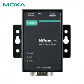 摩莎 MOXA 四川 IT解決方案商 NPort 5130 1口RS-422/485串口設備聯(lián)網(wǎng)服務器 0~55°C工作溫度