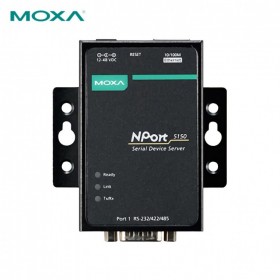 摩莎MOXA  IT解決方案商  NPort 5150 1口RS-232/422/485串口設備聯(lián)網(wǎng)服務器