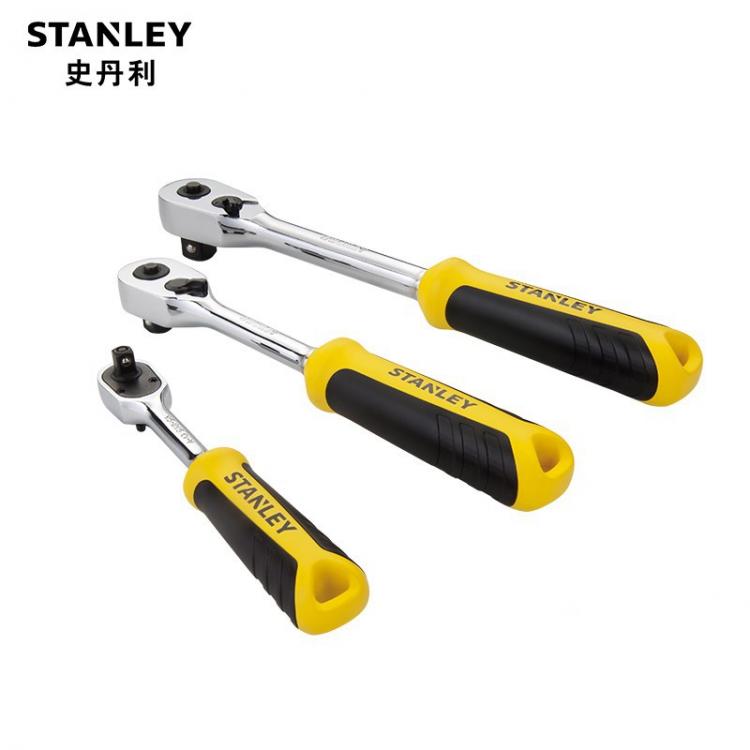 STANLEY/史丹利專業(yè)型雙色柄棘輪扳手STMT73982-8-23成都史丹利工具