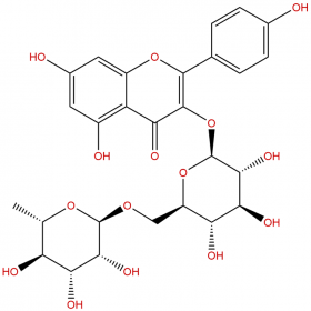 【麥德生】【分析標(biāo)準(zhǔn)品】山奈酚-3-O-蕓香糖苷；煙花苷 17650-84-9 20mg/支 HPLC＞99% 現(xiàn)貨供應(yīng) 順豐包郵 支持貨到付款 廠家直銷