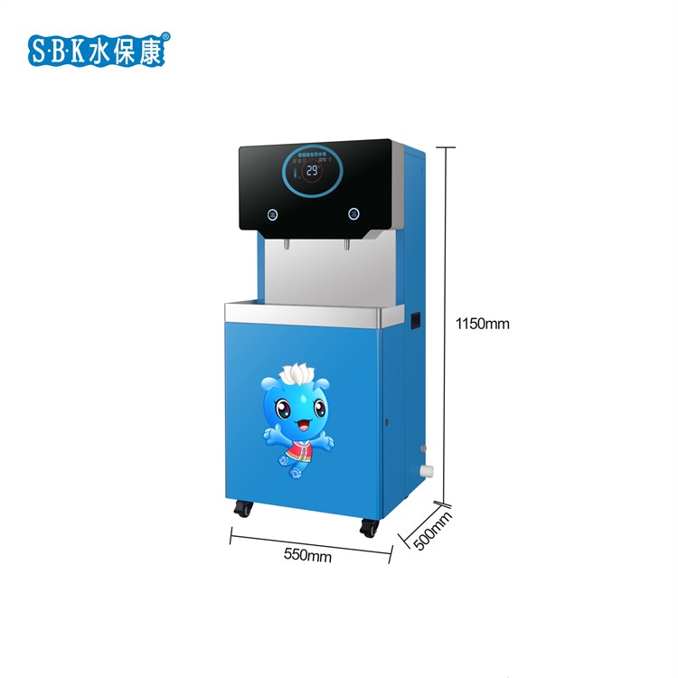 幼兒園飲水機 立體式五級過濾溫水機 溫熱型水設備帶過濾
