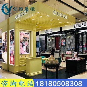 化妝品柜臺創(chuàng)意設(shè)計定制 工廠報價專柜化妝品展柜、美妝柜