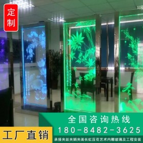 彩色教堂玻璃山水畫(huà)工藝品云母鑲嵌鋼化玻璃工藝品家居裝飾玻璃畫(huà)