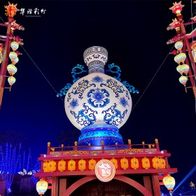 定制花燈 大型公園景區(qū)燈會(huì)展覽制作廠家 廣場(chǎng)夜間裝飾