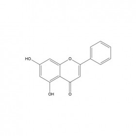 【樂美天】白楊素  CAS No ：480-40-0  HPLC≥98%   20mg/支 分析標準品/對照品