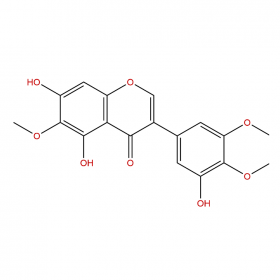 【樂美天】野鳶尾黃素  CAS No：548-76-5   HPLC≥98%  20mg/支 分析標(biāo)準(zhǔn)品/對(duì)照品