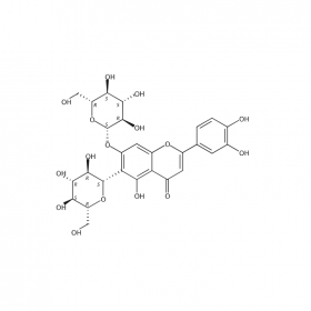 【樂美天】異葒草素-7-O-葡萄糖苷（大麥黃苷）35450-86-3  HPLC≥95%   5mg/支標(biāo)準(zhǔn)品/對照品