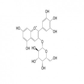 【樂美天】飛燕草素-3-O-半乳糖苷  197250-28-5  HPLC≥98%   5mg/支分析標準品