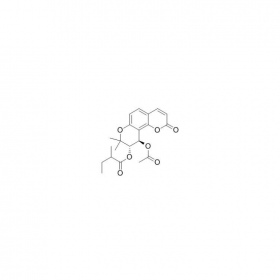 【樂美天】白花前胡香豆精I(xiàn)（Peucedanocoumarin I） | CAS No：130464-55-0  HPLC≥98%	5mg/支 中藥對(duì)照品標(biāo)準(zhǔn)品