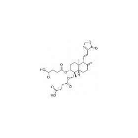 【樂美天】脫水穿心蓮內(nèi)酯琥珀酸半酯 | CAS No：786593-06-4  HPLC≥98%   20mg/支 分析對(duì)照品標(biāo)準(zhǔn)品