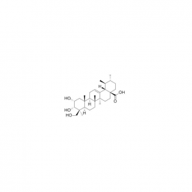 【樂美天】2alpha,3alpha,24-三羥基烏蘇-12-烯-28-酸 | CAS No：89786-83-4 	HPLC≥98%   5mg/支 對(duì)照品標(biāo)準(zhǔn)品