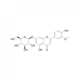 【樂美天】柯伊利素-7-O-葡萄糖苷（野決明苷）（Chrysoeriol-7-O-glucoside） | CAS No：19993-32-9 HPLC≥98% 5mg/支