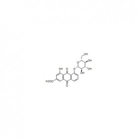 【樂美天】大黃酸-8-O-β-D-葡萄糖苷   CAS號(hào)：34298-86-7   HPLC≥98%   10mg/支  對(duì)照品 標(biāo)準(zhǔn)品