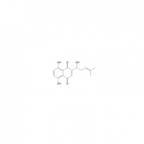 【樂(lè)美天】紫草素（混旋） ｜ CAS No：54952-43-1	HPLC≥98%  20mg/支 分析標(biāo)準(zhǔn)品/對(duì)照品