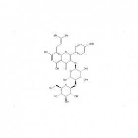 【樂(lè)美天】寶藿苷VII（Baohuoside VII） CAS No：119730-89-1   HPLC≥98%  5mg/支 分析標(biāo)準(zhǔn)品/對(duì)照品