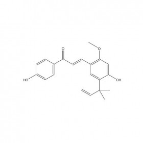 【樂美天】甘草查爾酮A   CAS No：58749-22-7  HPLC≥98%  20mg/支分析標(biāo)準(zhǔn)品/對照品