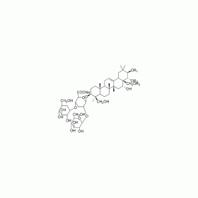 【樂(lè)美天】七葉皂苷鈉  CAS ：20977-05-3   HPLC≥98%  100mg/支 分析標(biāo)準(zhǔn)品/對(duì)照品