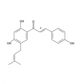 【樂(lè)美天】補(bǔ)骨脂查爾酮  CAS No：28448-85-3  HPLC≥98%  20mg/支 分析標(biāo)準(zhǔn)品/對(duì)照品