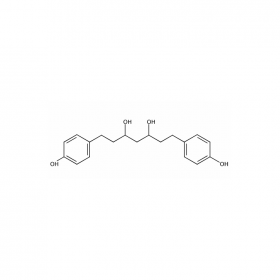 【樂美天】1,7-雙-(4-羥苯基)-3,5-庚二醇（Hannokinol）  CAS No：79120-40-4	HPLC≥98%  5mg/支 中藥對照品標(biāo)準(zhǔn)品