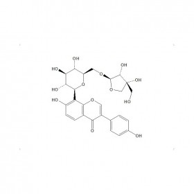 【樂(lè)美天】葛根素芹菜糖苷（Puerarin apioside）  CAS No：103654-50-8   HPLC≥98%  20mg/支 中藥對(duì)照品 標(biāo)準(zhǔn)品