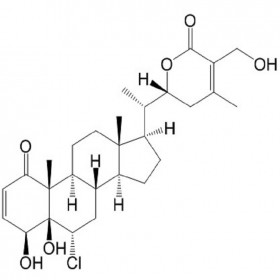 【樂美天】6α-chloro-5β-hydroxywithaferin A  52329-20-1  HPLC≥98%  5mg/支 對照品/標準品