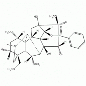 【樂美天】苯甲酰次烏頭原堿	63238-66-4 HPLC≥98% 20mg/支對照品/標(biāo)準(zhǔn)品