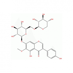 【樂美天】鳶尾黃素-7-O-木糖基葡萄糖苷  CAS No：231288-19-0   HPLC≥98%   10mg/支分析標準品對照品