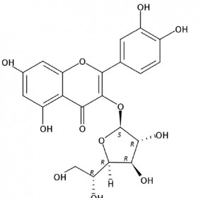 【樂美天】槲皮素-3-O-葡萄糖苷 21637-25-2  HPLC≥98%   20mg/支對照品標準品