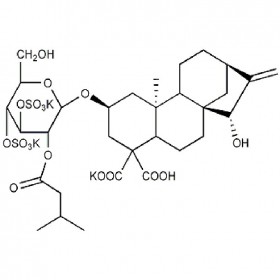 【樂(lè)美天】羧基蒼術(shù)苷  CAS ：77228-71-8  HPLC≥98%  10mg/支  中藥對(duì)照品標(biāo)準(zhǔn)品