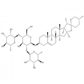 【樂美天】薯蕷皂苷 CAS號：19057-60-4 HPLC≥98% 20mg/支  中藥對照品標(biāo)準(zhǔn)品