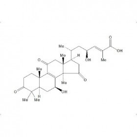 【樂美天】靈芝酸LM2   508182-41-0  HPLC≥99%   5mg/支分析標準品/對照品