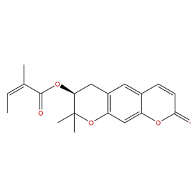 【樂美天】紫花前胡醇當歸酸酯	Decursinol angelate	130848-06-5	HPLC≥98%	20mg/支分析標準品/對照品