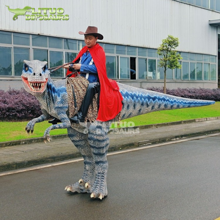 力拓-伶盜龍服乘騎 公園景區(qū)大型表演服裝 可穿戴