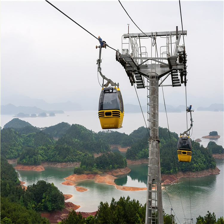 貨運索道 工程工地砂石水泥竹子貨運索道木材運輸設備果園農(nóng)田架空重型索道循環(huán)式